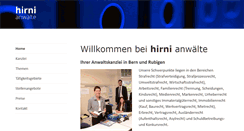 Desktop Screenshot of hirni.ch